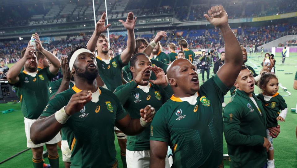 Mondial de rugby 2019: l'Afrique du Sud rejoint l'Angleterre en finale Mondial de rugby 2019: l'Afrique du Sud rejoint l'Angleterre en finale