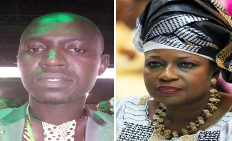 Amadou Sané, COJER magnifie le geste d’Innocence Ntap, présidente du HCDS Amadou Sané, COJER magnifie le geste d’Innocence Ntap, présidente du HCDS