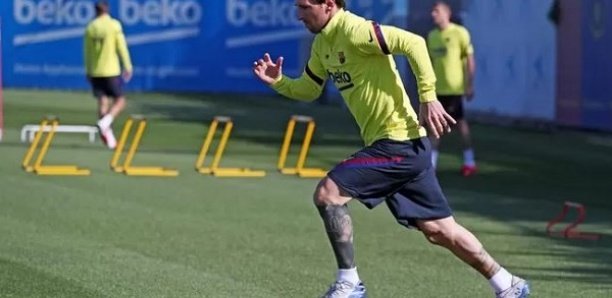 Messi souffre d'une petite contracture