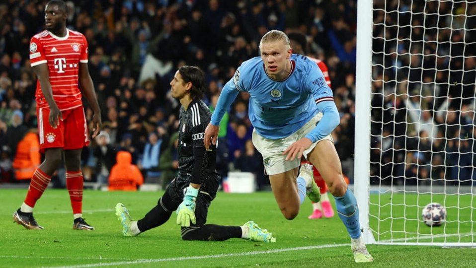 Ligue des champions: Manchester City corrige le Bayern et met un pied en demi-finale Ligue des champions: Manchester City corrige le Bayern et met un pied en demi-finale