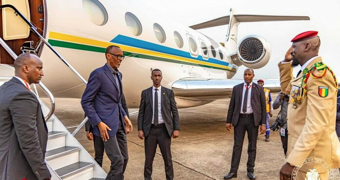 GUINEE Visite de Paul Kagamé Doumbouya dit vouloir s’inspirer du «modèle» rwandais