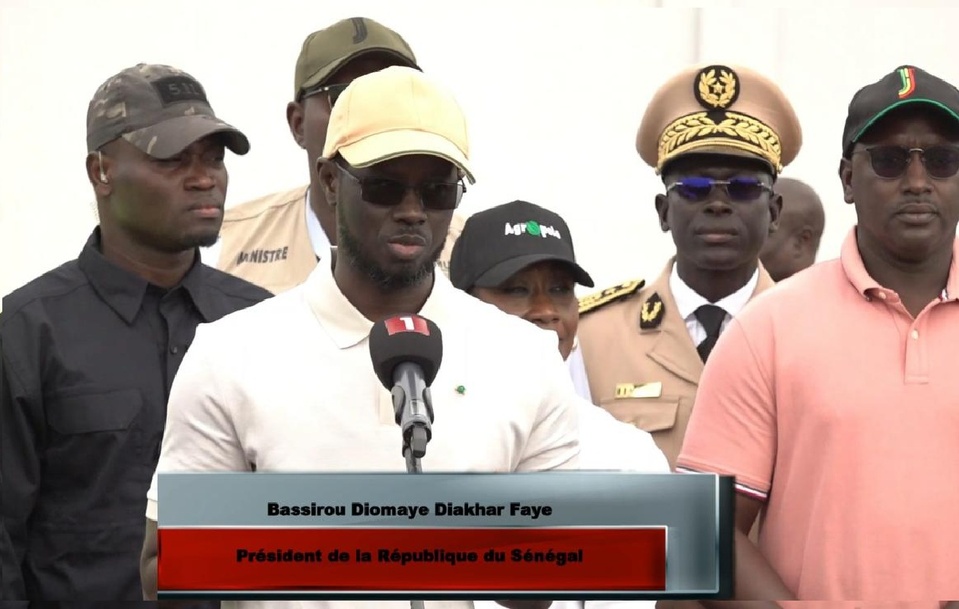 SOUVERAINETÉ ALIMENTAIRE : LE "COUP DE PUNCH" DE DIOMAYE FAYE À L'AGROPOLE SUD