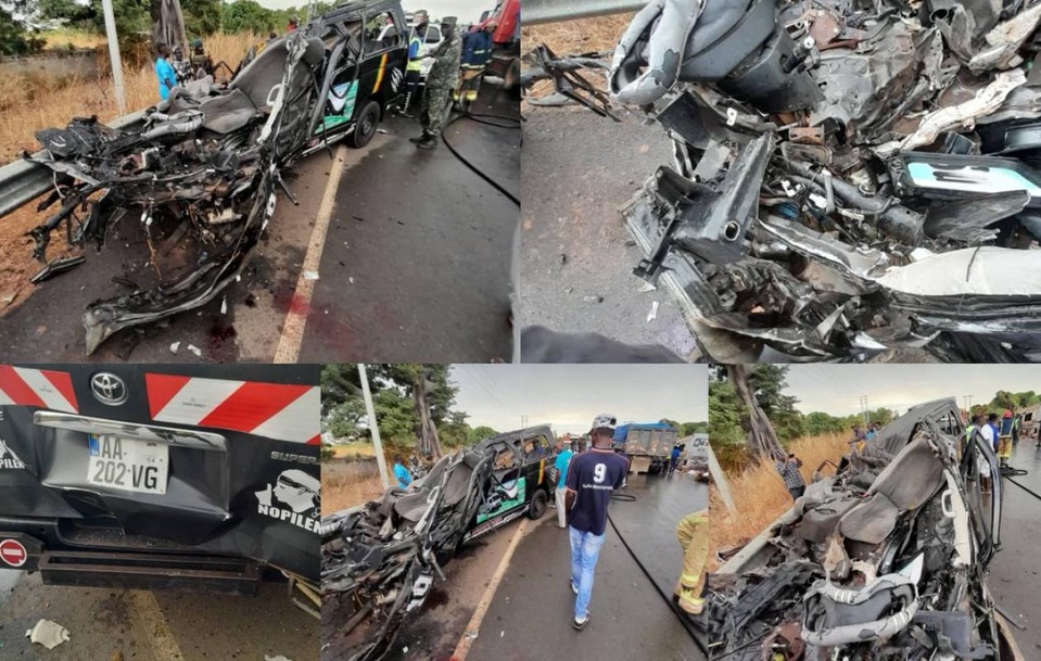 CARNAGE À FARAFENNI : L’IMPRUDENCE D’UN CHAUFFEUR FAIT 7 MORTS, DONT UN POLICIER, LE MiTTA REAGIT A TRAVERS UN COMMUNIQUE