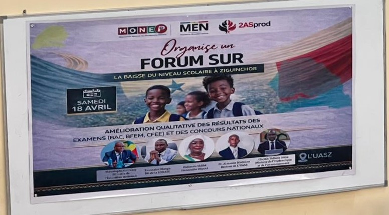 Éducation à Ziguinchor : Le cri d’alarme des acteurs face au naufrage du Baccalauréat