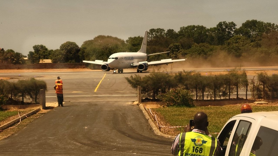 Ziguinchor : une nouvelle ère avec la remise en service de l’aéroport, saluée par Bocar Diop