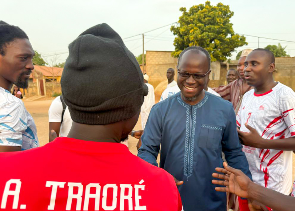 ZIGUINCHOR : BOCAR DIOP AU PLUS PRÈS DES POPULATIONS DE PEYRISSAC ZIGUINCHOR : BOCAR DIOP AU PLUS PRÈS DES POPULATIONS DE PEYRISSAC