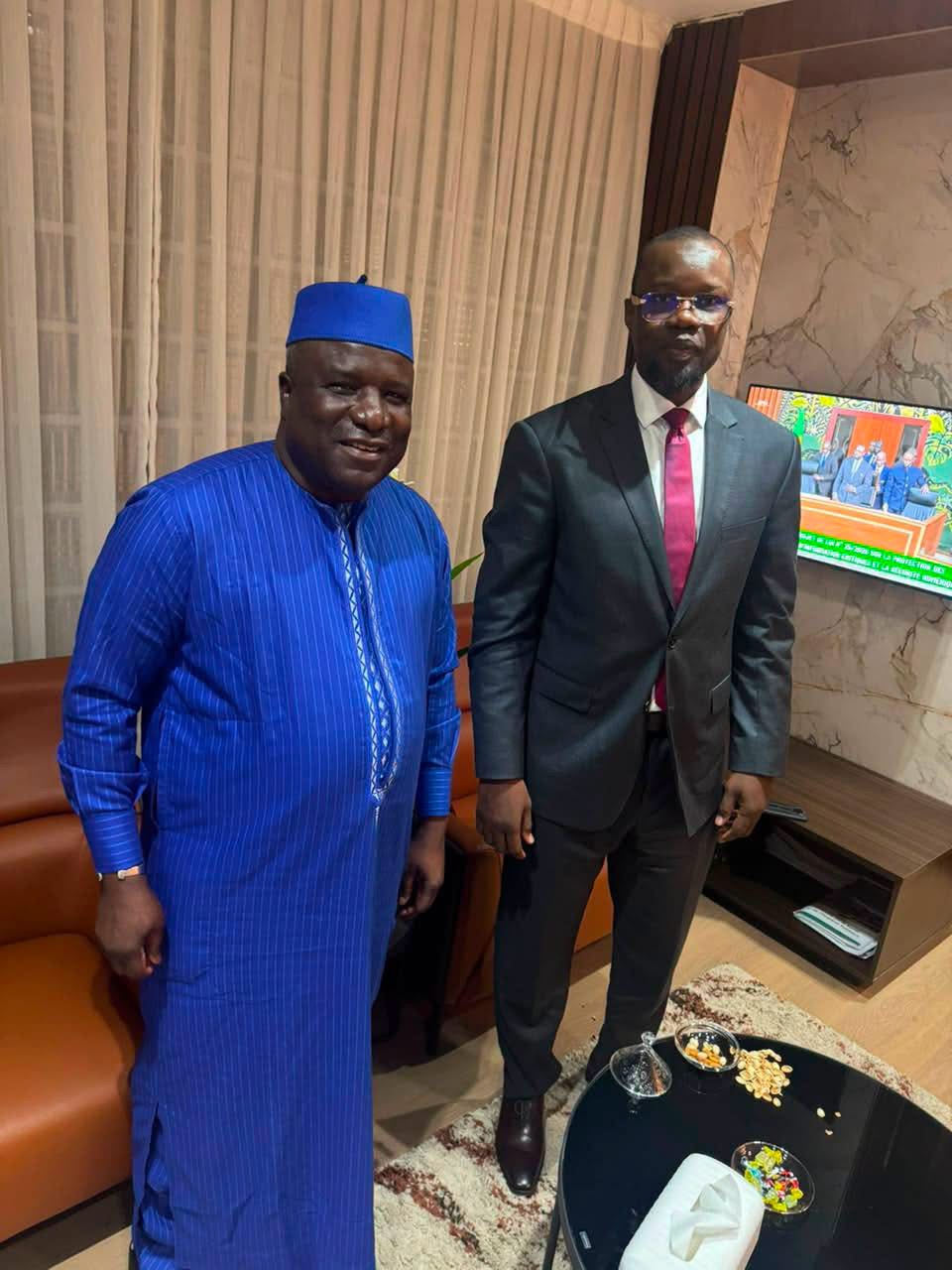 Mobilisation et massification : Abdou Diedhiou reçu par le President de l’assemblée Nationale Ousmane Sonko