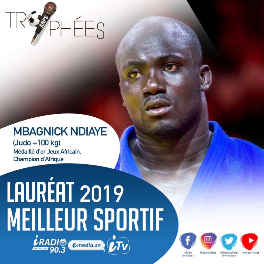 SPORTSTrophées ANPS 2019: Mbagnick Ndiaye, meilleur sportif de l’année !