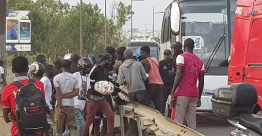 Axe patte d’oie – Cambérène : Un accident fait un mort