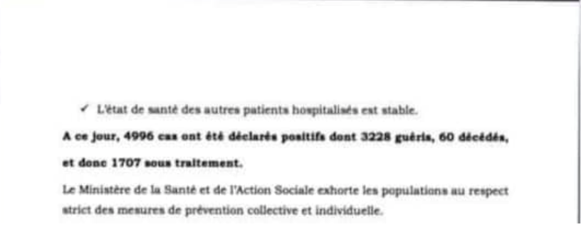 Covid-19 au Sénégal : 22 patients en réa, 27 cas importés à l'AIBD sur les 145 nouveaux tests positifs