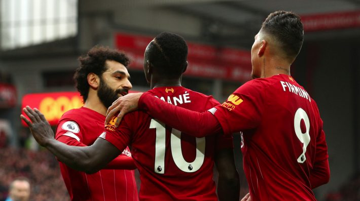 Sadio Mané : « J’ai de la chance de jouer aux côtés de Salah et Firmino »