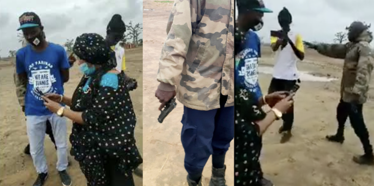 Ndengler : Un homme armé d’un pistolet menace des députés en visite sur le site attribué à Babacar Ngom.