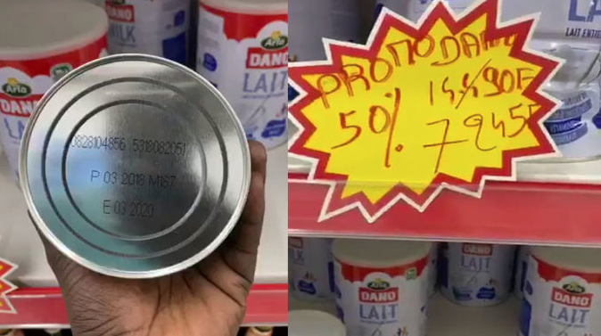 Promotion de produits périmés, Auchan pris la main dans le sac (photos)