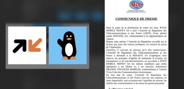 PLAINTE DE WAVE: L'Artp tance la Sonatel