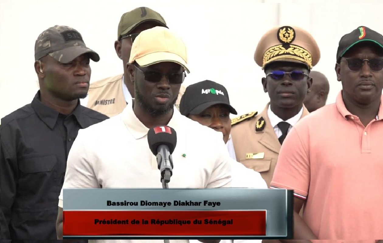 SOUVERAINETÉ ALIMENTAIRE : LE "COUP DE PUNCH" DE DIOMAYE FAYE À L'AGROPOLE SUD