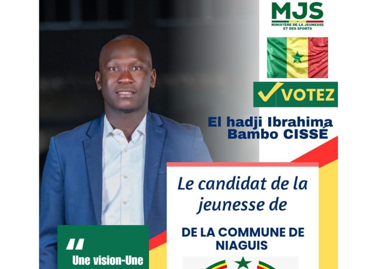 ​Niaguis : El Hadji Ibrahima Bambo Cissé, l’ambition d’une jeunesse qui veut agir
