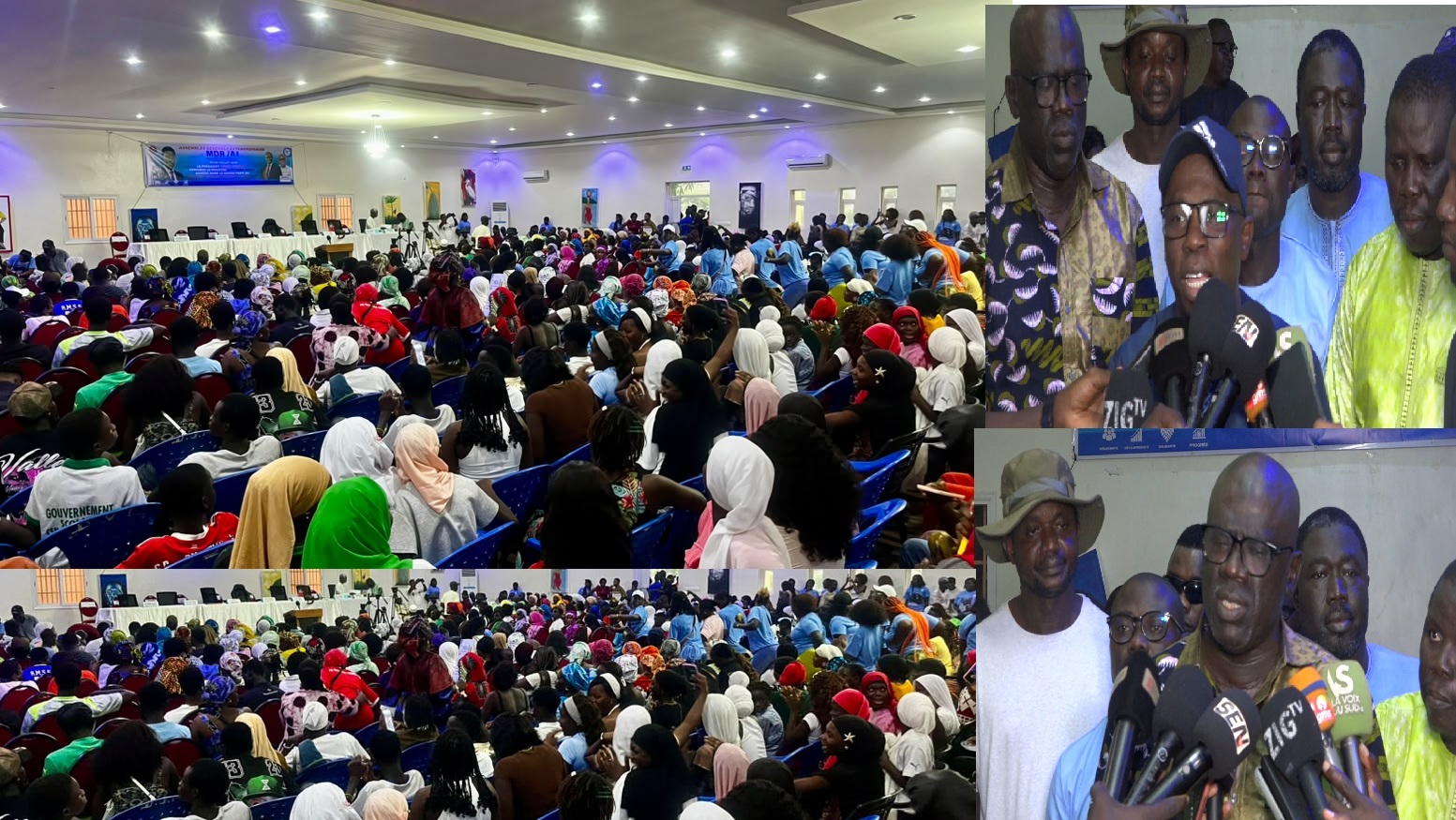 Ziguinchor : Taïbou Diédhiou et le mouvement DECLIC fondent leurs ambitions dans le parti présidentiel