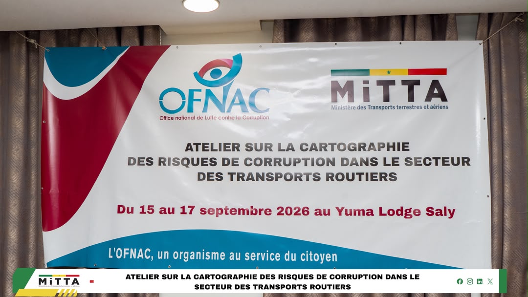 Saly accueille un atelier de trois jours sur la cartographie des risques de corruption dans le transport routier