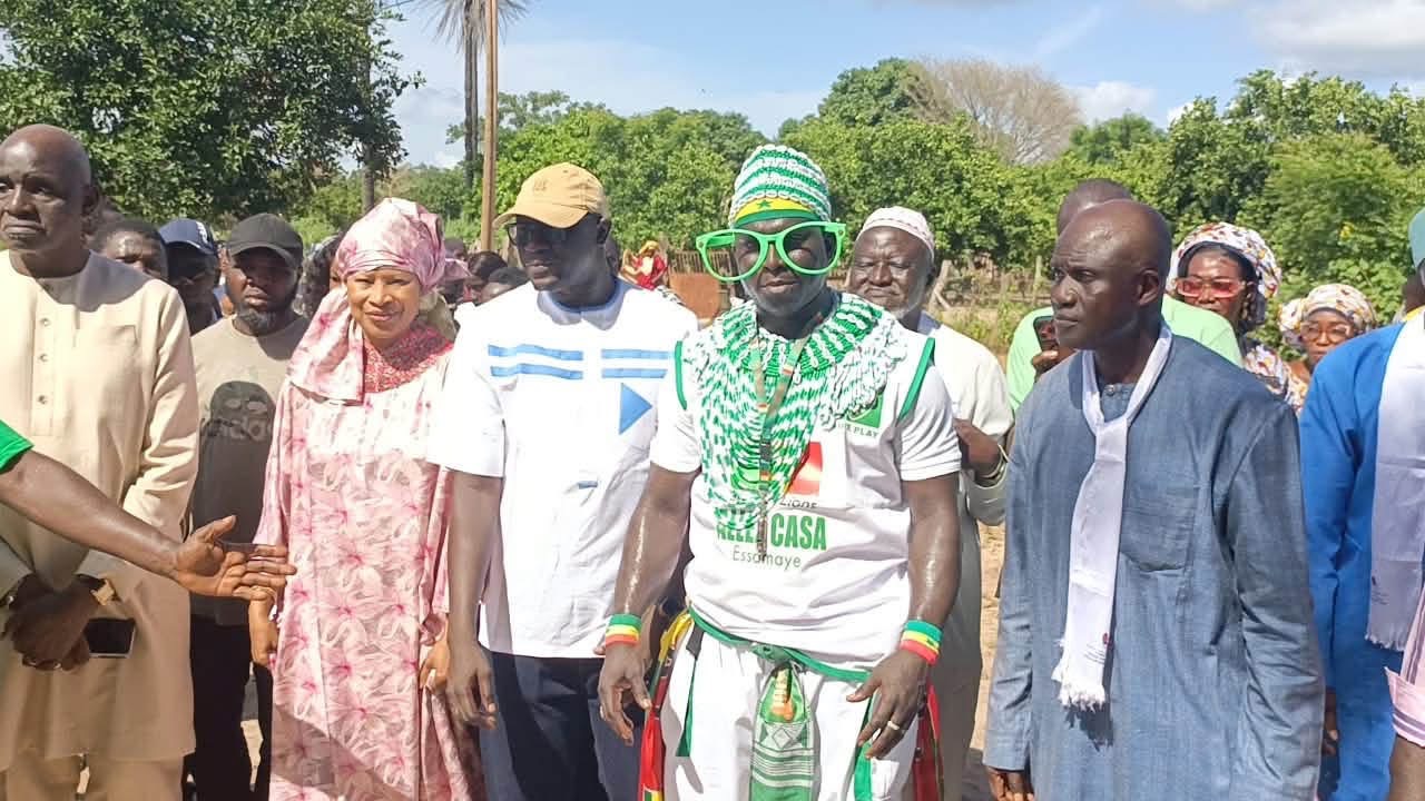 ODCAV DE BIGNONA / ZONE 17 : Lamine Diédhiou « Lamine Touba » honoré lors d'un accueil populaire à Koulandiang