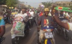 ​Campagne électorale : La caravane de la coalition Diomaye président « inonde » les rues de la capitale du Sud