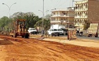 ​Les habitants de Kantene réclament des mesures contre la poussière sur la RN4 en construction