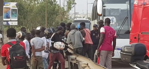 Axe patte d’oie – Cambérène : Un accident fait un mort