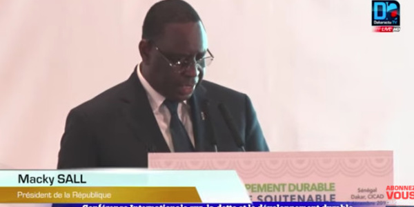 Macky Sall à la Conférence sur la dette et le développement durable : « Les besoins d'investissements en Afrique s'estiment à 150 milliards de dollars par an... »