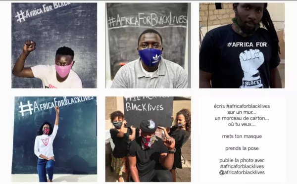 #AfricaforBlackLives : des artistes africains en campagne contre les violences racistes