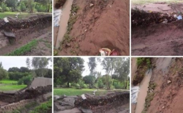 Pluies à Kolda: Le mur de l’hôpital régional s’effondre pour la énième fois
