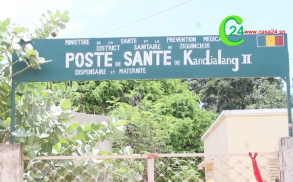 ZIGUINCHOR : POSTE DE SANTE KANDIALANG II, N'A NI EAU NI ÉLECTRICITÉ