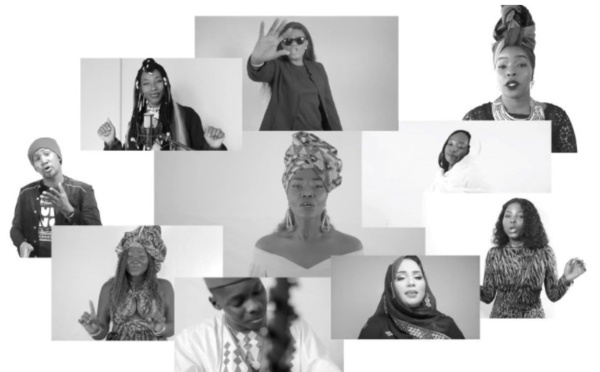 Covid 19 et violences faites aux femmes et aux filles Coumba GAWLO et 11 artistes africains se mobilisent