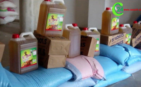 B-TYNA EVENTS OFFRE DES KITS ALIMENTAIRES AUX FAMILLES DÉMUNIES