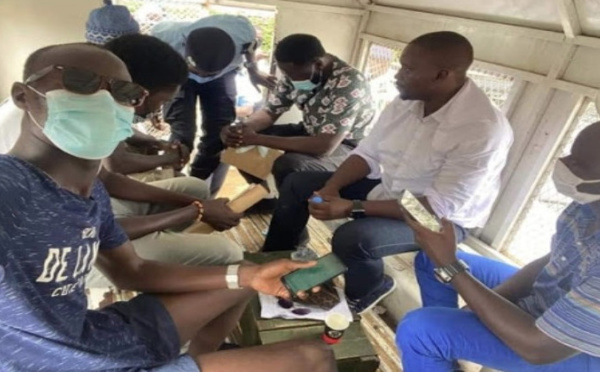 ALIOU SANÉ, KILIFEU ET LEURS AUTRES CAMARADES LIBÉRÉS