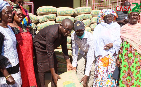 Dr IBRAHIMA MENDY: DIX TONNES DE CIMENT DISTRIBUÉ AUX POPULATIONS IMPACTÉS PAR LES INONDATIONS