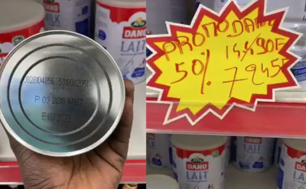 Promotion de produits périmés, Auchan pris la main dans le sac (photos)