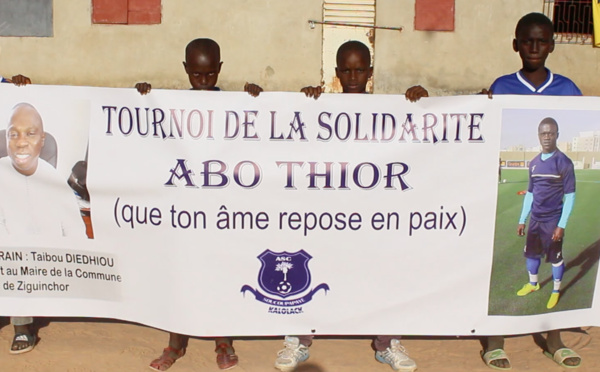 TOURNOI DE LA SOLIDARITÉ : SOUCOUPAPAYE REND HOMMAGE À ABO THIOR
