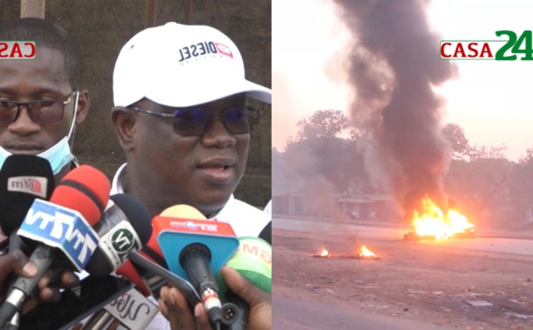 PROBLÉMES D'ÉCLAIRAGE PUBLIC SUR LE BOULEVARD DES 54 , ABDOULAYE BALDÉ APPORTE DES SOLUTIONS