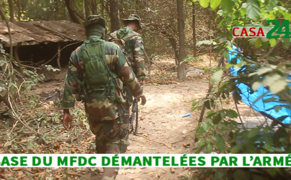 DES BASES DU MFDC DÉMANTELÉES PAR L'ARMÉE SÉNÉGALAISE