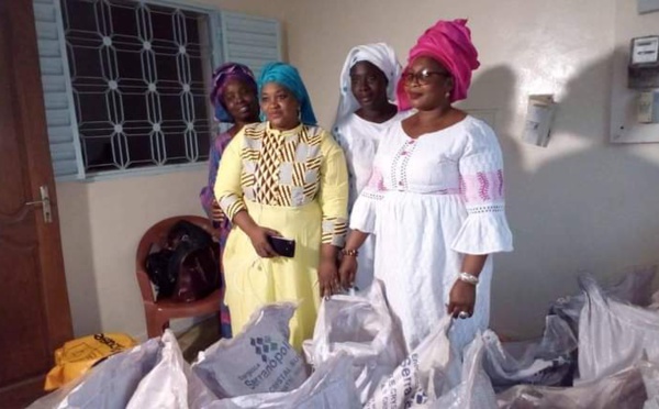 PÂQUES: IBRAHIMA MENDY OCTROIE UNE IMPORTANTE QUANTITÉ DE SUCRE À UNE CENTAINE DE MENAGE CATHOLIQUES