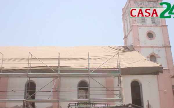 CATHÉDRALE DE ZIGUINCHOR : SOULEYMANE NDIAYE SG S2D ASSURE L'ENGAGEMENT DU PRÉSIDENT MACKY