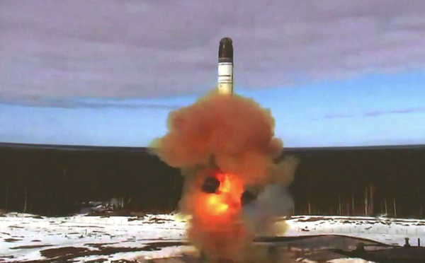 La Russie annonce un premier essai réussi pour son nouveau missile intercontinental «Sarmat»