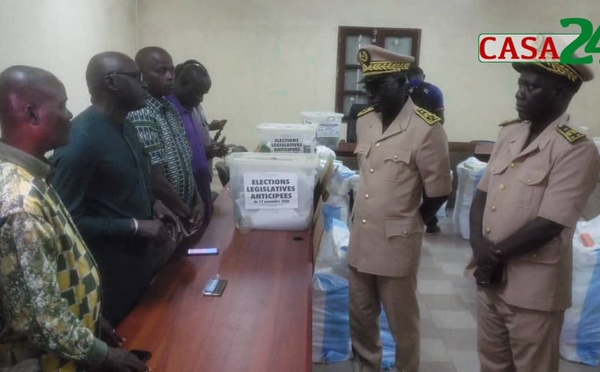 ​ZIGUINCHOR - TOUT PRÊT POUR LE SCRUTIN : LE GOUVERNEUR RASSURE SUR LES PRÉPARATIFS ÉLECTORAUX