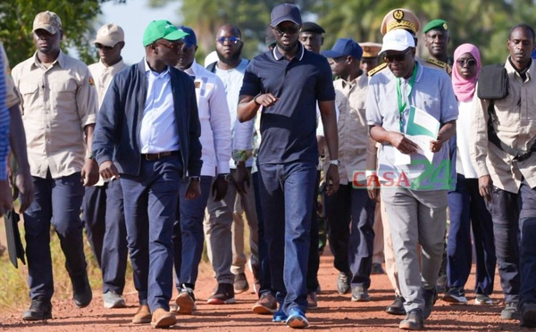 KOUBALAN: LE PRÉSIDENT BASSIROU DIOMAYE FAYE REDONNE VIE AUX TERRES SALINISÉES DE LA CASAMANCE