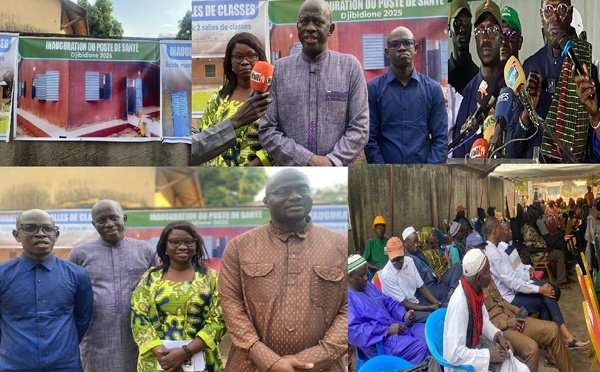 INAUGURATION DU POSTE DE SANTÉ DE DJIBIDIONE : Le maire Lamine Diémé transforme l’espoir en actes