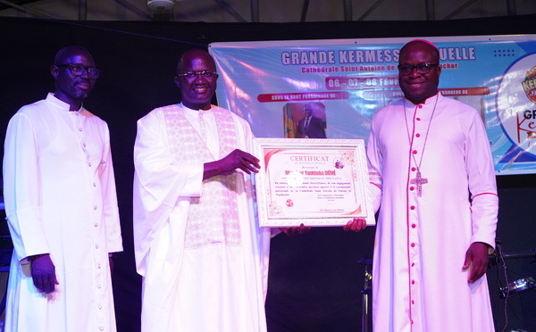 Fête Foraine 2026 : Une soirée de ferveur à la cathédrale Saint-Antoine de Padoue de Ziguinchor en présence du Parain Yankoba Diémé