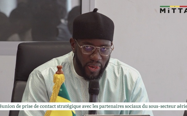 Modernisation de l’aviation civile : Le Ministre Serigne Abdoul Ahad Ndiaye pose les bases d'un dialogue social permanent et structuré