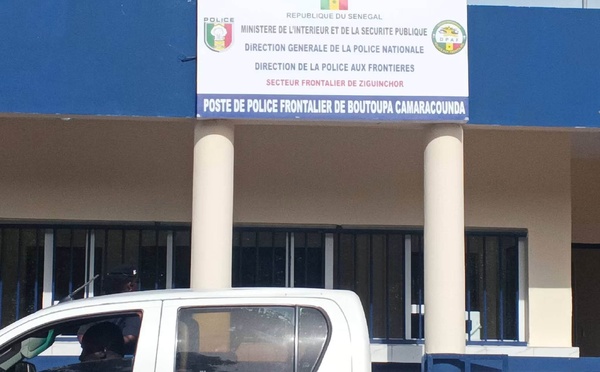 Boutoupa-Camaracounda : La réception provisoire du poste de police de la DPAF marque un tournant pour la paix et la sécurité en Casamance