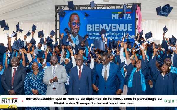 Sénégal / Aviation Civile : L’AIMAC franchit un cap historique avec la remise de diplômes à ses premières promotions